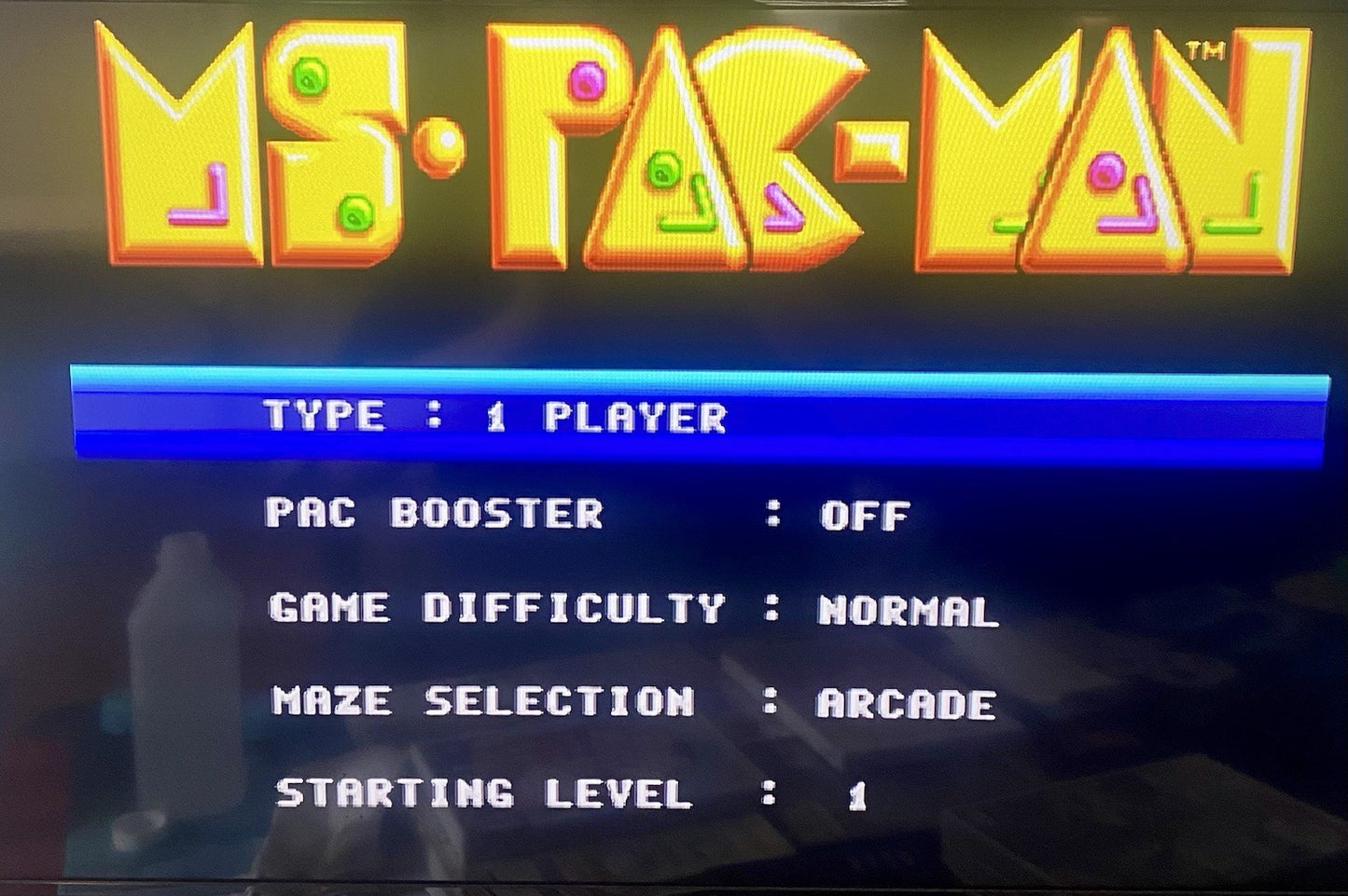 MS. Pac-Man (Sega Genesis, 1991) CIB W Manual & Reg Card, Authentic, Tested