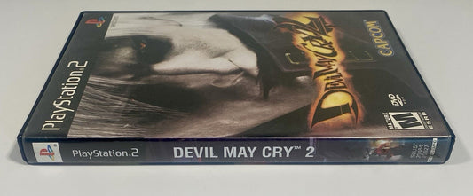 Devil May Cry 2 (Sony PlayStation 2, 2003) PS2 CIB W/ Manual, Black Label, Works
