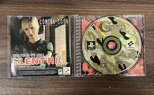Contra: Legacy of War (Sony PlayStation 1 PS1, 1996) Complete W/ Manual
