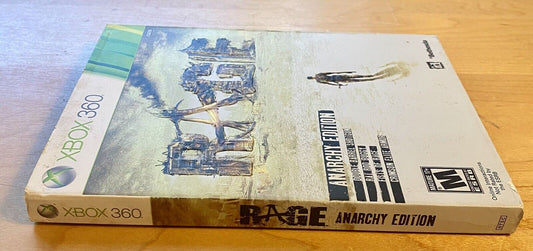 Rage Anarchy Edition (Xbox 360, 2011) CIB W/ Manual, Insert & Sleeve, Tested
