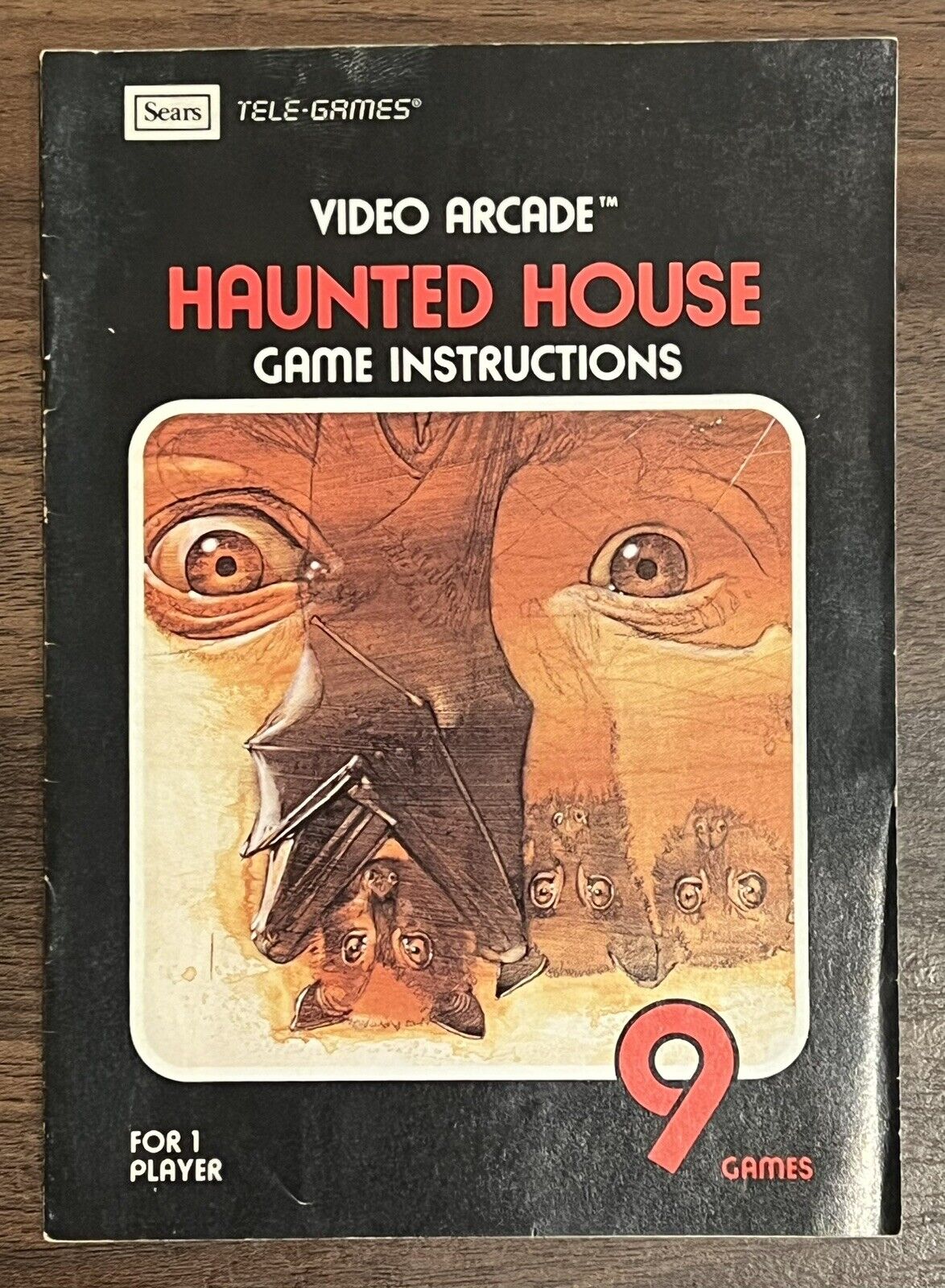 Atari 2600 Haunted House With Manual Tested!