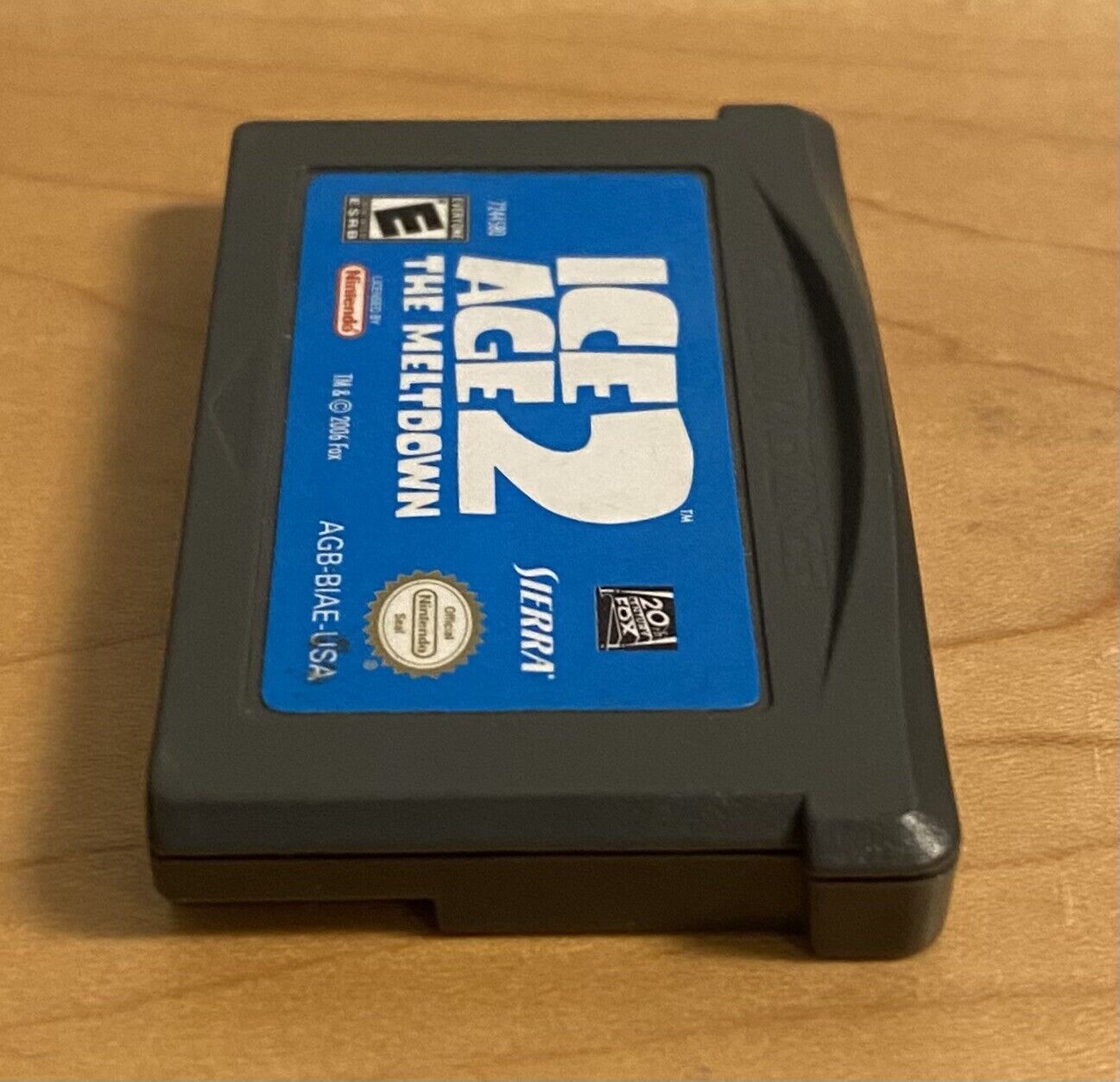 Ice Age 2: The Meltdown (Nintendo Game Boy Advance GBA, 2006) CIB W/ Manual