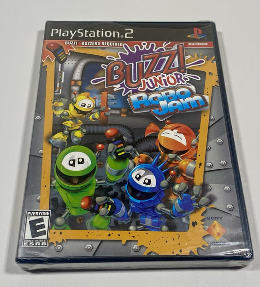Buzz Junior Jr: Robo Jam (Sony PlayStation 2 2008) PS2 Brand New Factory Sealed