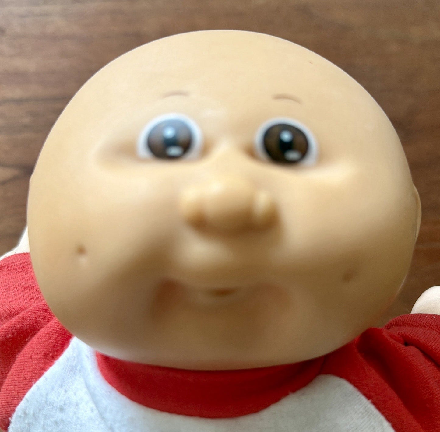 Cabbage Patch Doll 1978 1982 Xavier Roberts Brown Eyes Shirt