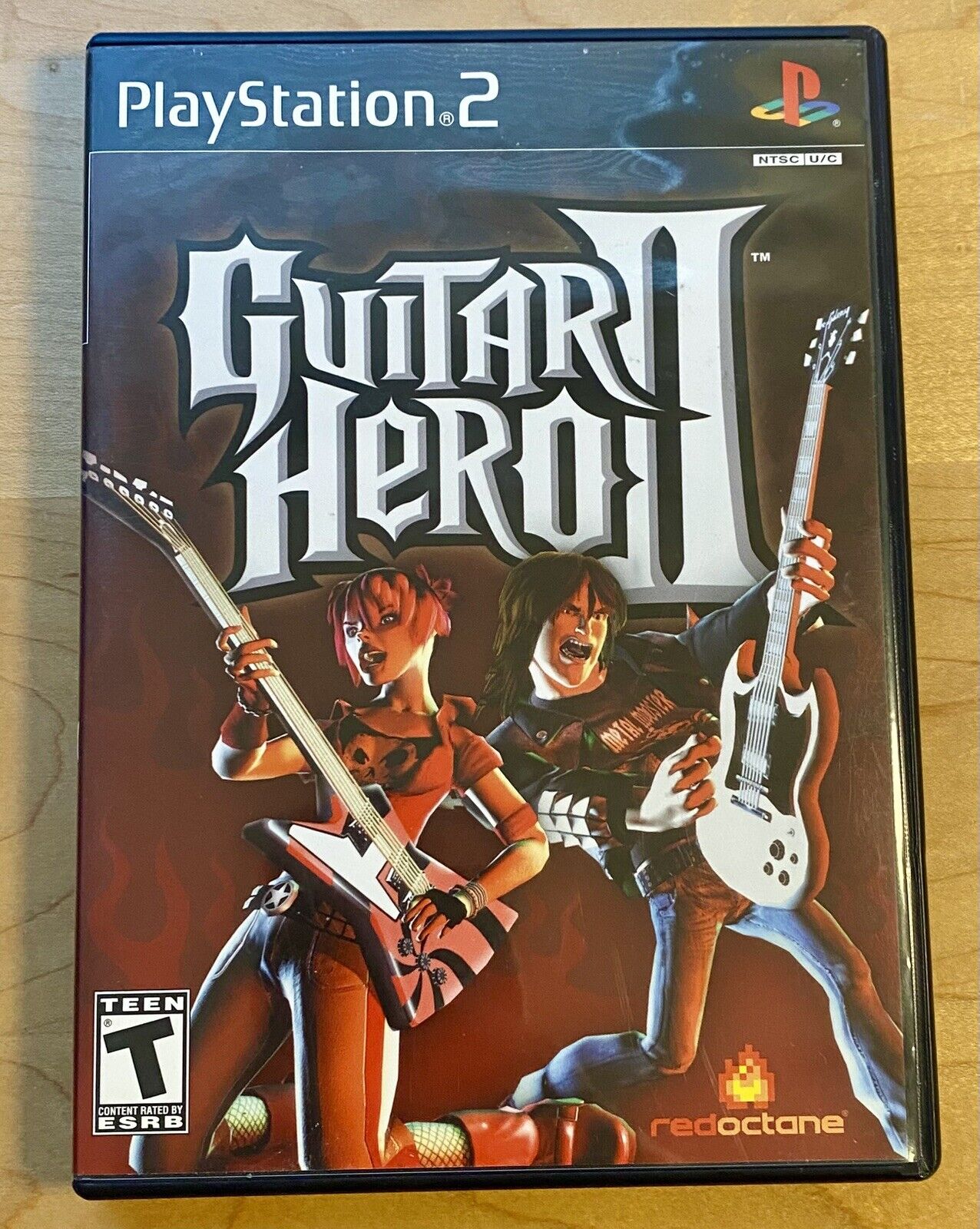 Guitar Hero II 2, Aerosmith & World Tour Bundle (PlayStation 2) PS2 All Tested