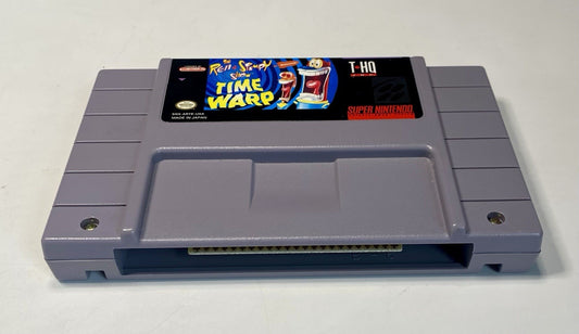 The Ren & Stimpy Show: Time Warp (Super Nintendo SNES, 1994) Tested Working