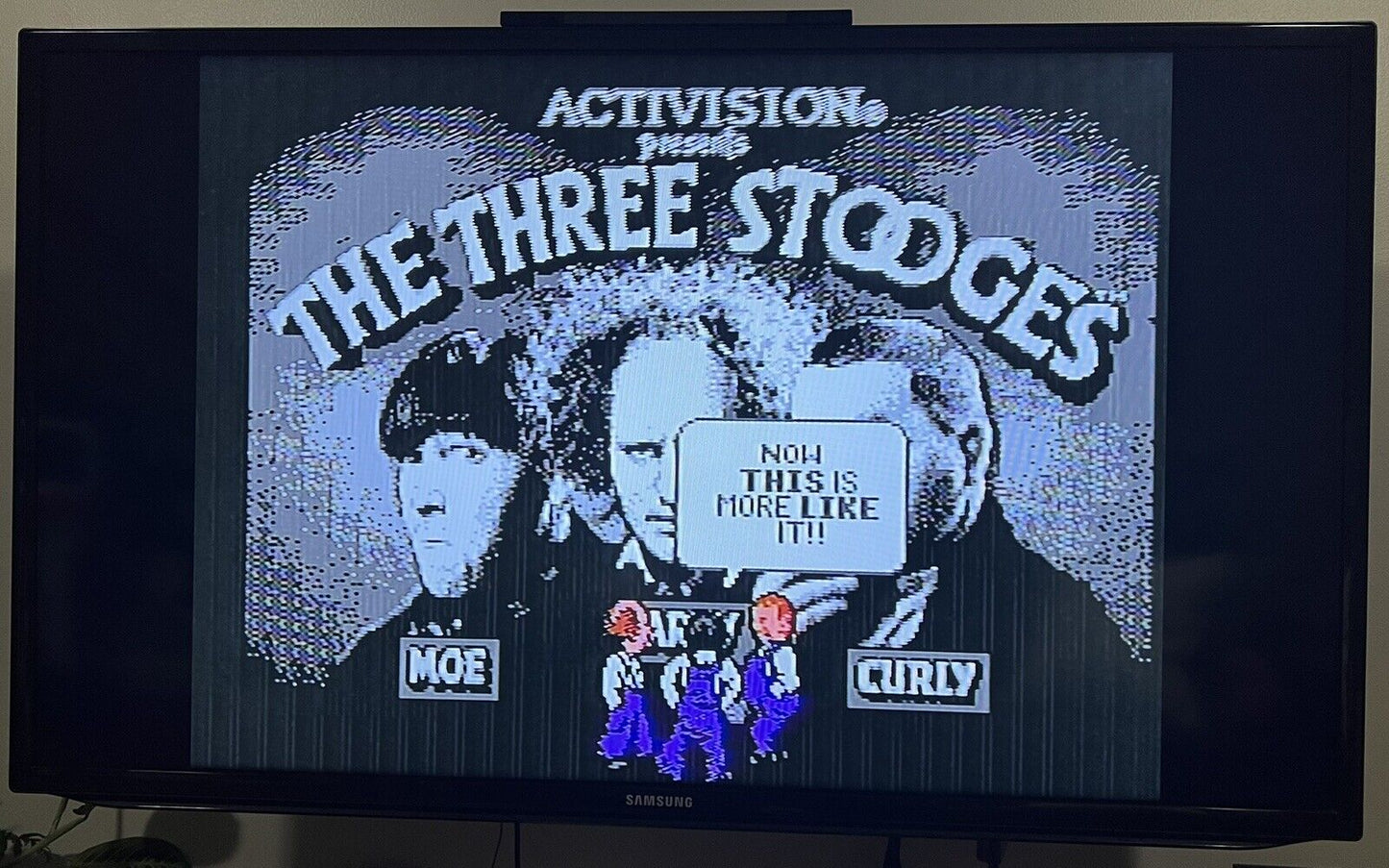 The Three Stooges - Nintendo NES Cart Only Authentic (Tested & Working)