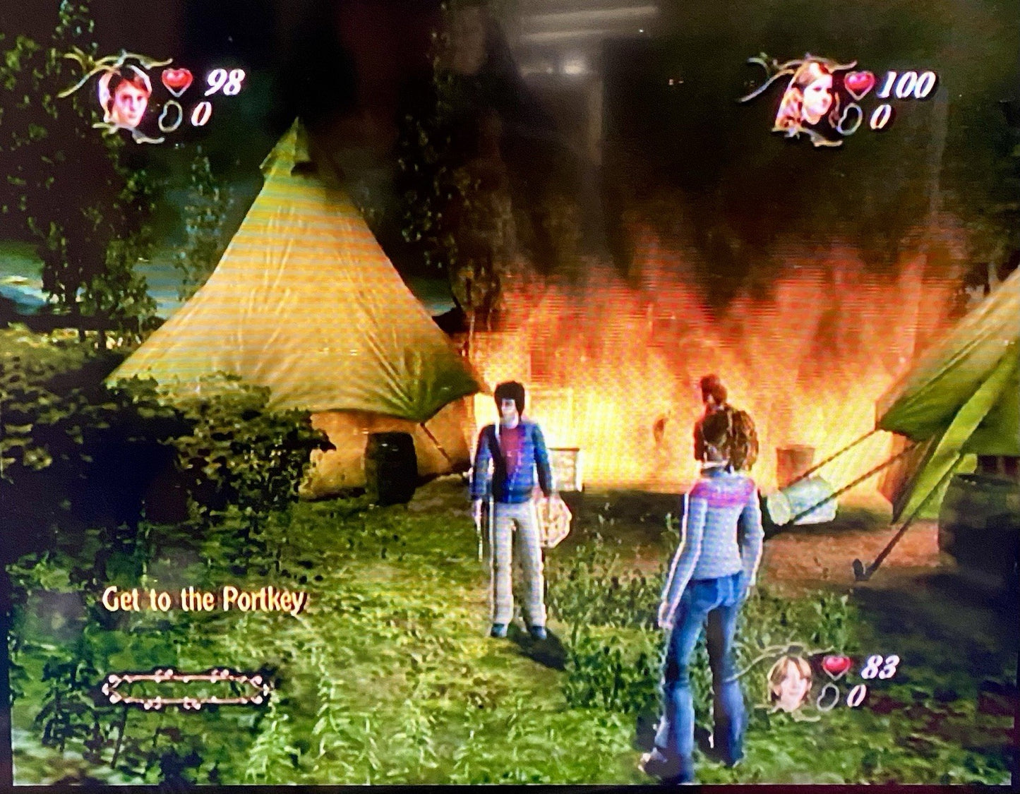 Harry Potter And The Goblet Of Fire (Nintendo GameCube) GC, Tested, No Manual