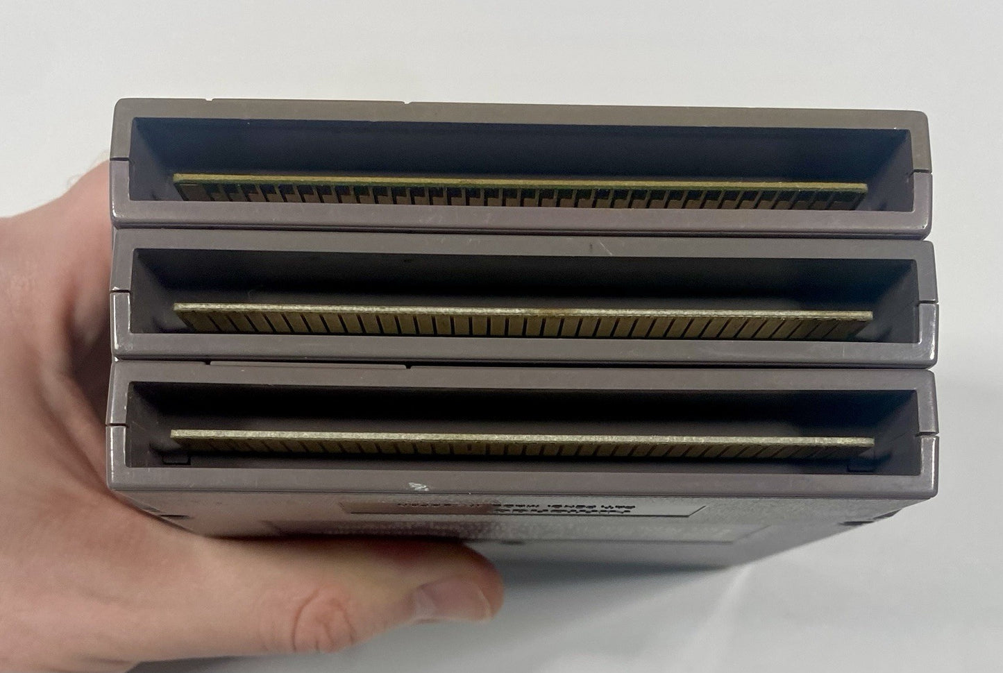 NES 3 Game Lot Bundle. Mario/Duck Hunt/Track Meet, Jeopardy!, Golf. All Tested