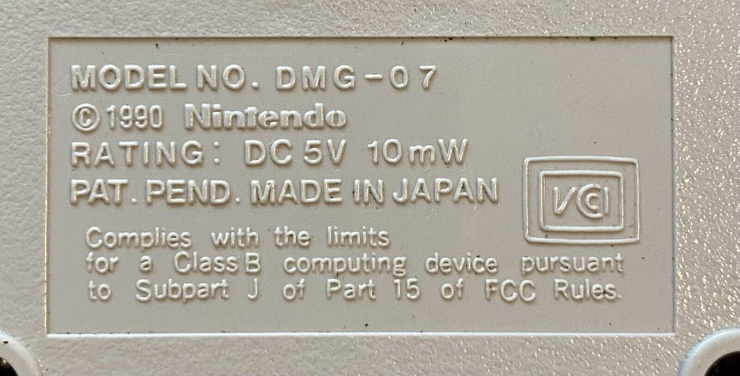 Official OEM Nintendo Game Boy Original Four Player Adapter Link Cable DMG-07