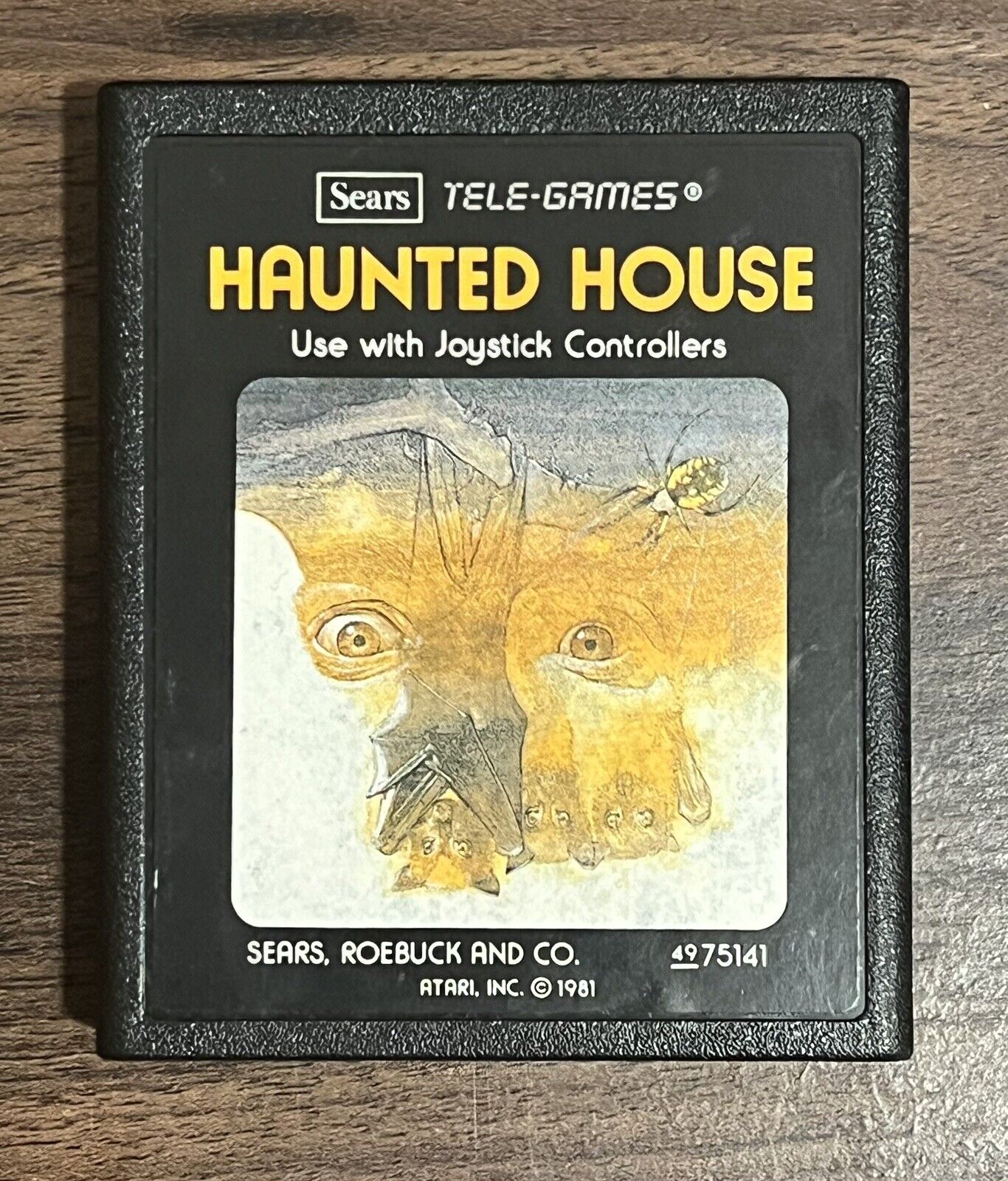 Atari 2600 Haunted House With Manual Tested!