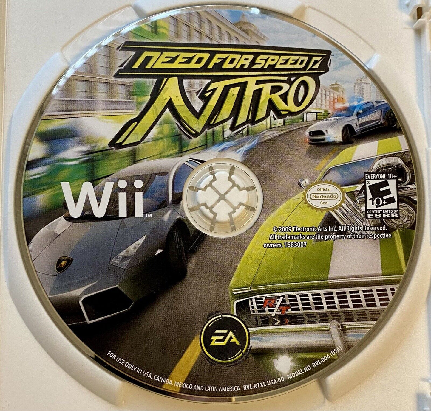 Need for Speed: Nitro & ProStreet (Nintendo Wii) Both CIB W/ Manual And Tested