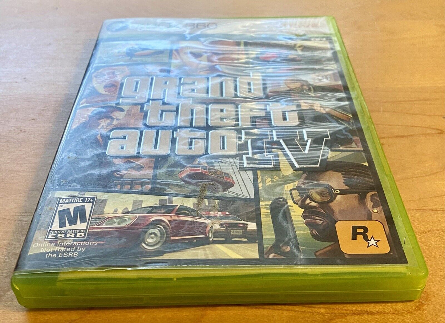 Grand Theft Auto IV (Xbox 360, 2008) CIB W/ Map & Manual, Authentic & Tested