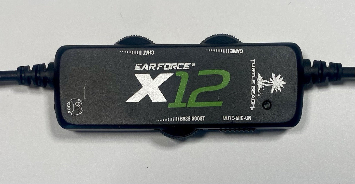Turtle Beach Ear Force - X12 Green/Black Gaming Headband Headsets PC & Xbox 360