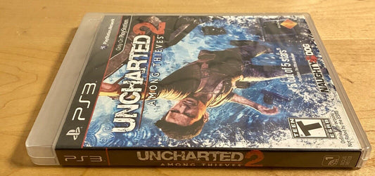 Uncharted 2: Among Thieves (Sony PlayStation 3, 2009) CIB W/ Manual & Reg Card