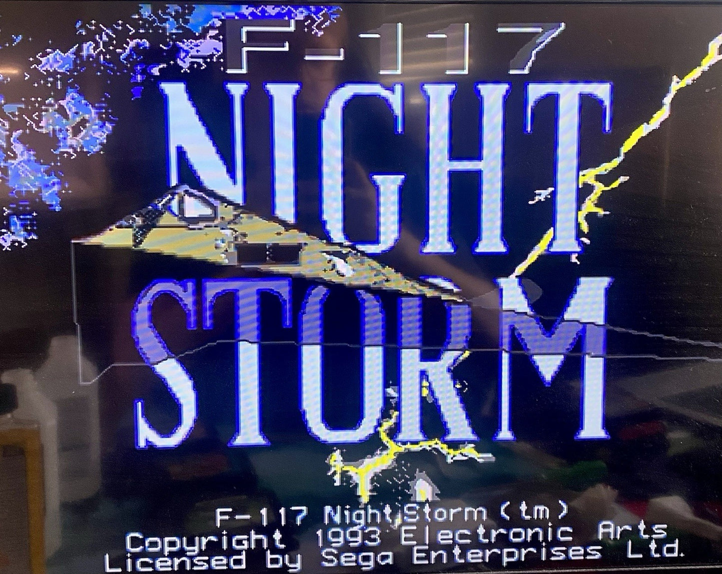 Sega Genesis 3 Game Lot Bundle Toy Story, F-177 Night Storm, Barkley Shut Up Jam