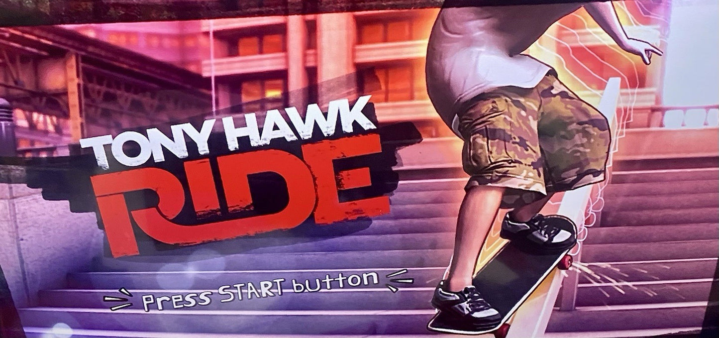 Tony Hawk: Ride Bundle with Skateboard - PS3 - Board Has Connection Issues