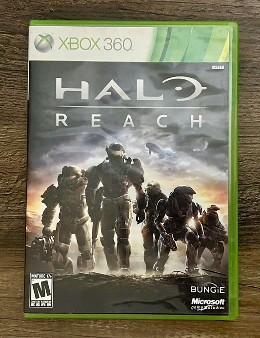 Halo Reach (Xbox 360, 2010) CIB Complete w/ Manual Tested
