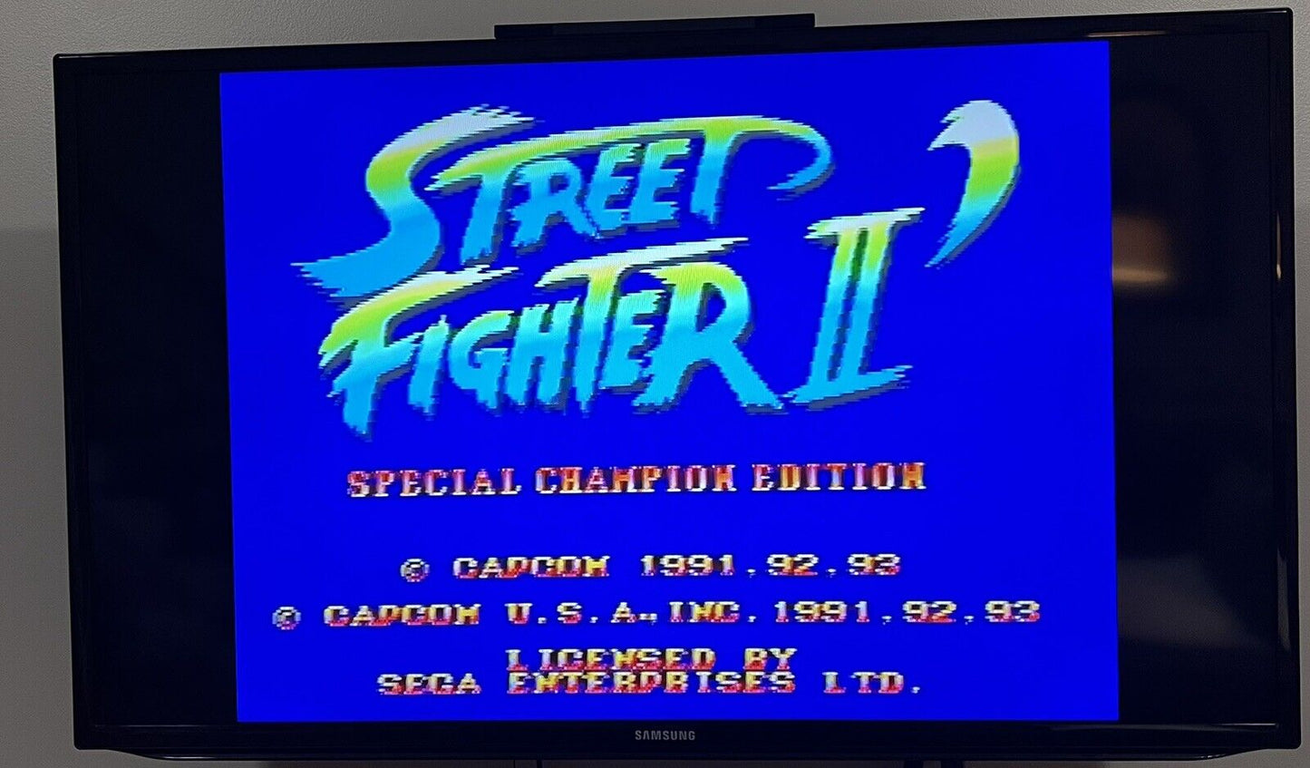 Street Fighter 2 Special Champion Edition (Sega Genesis) Cartridge Only - Tested