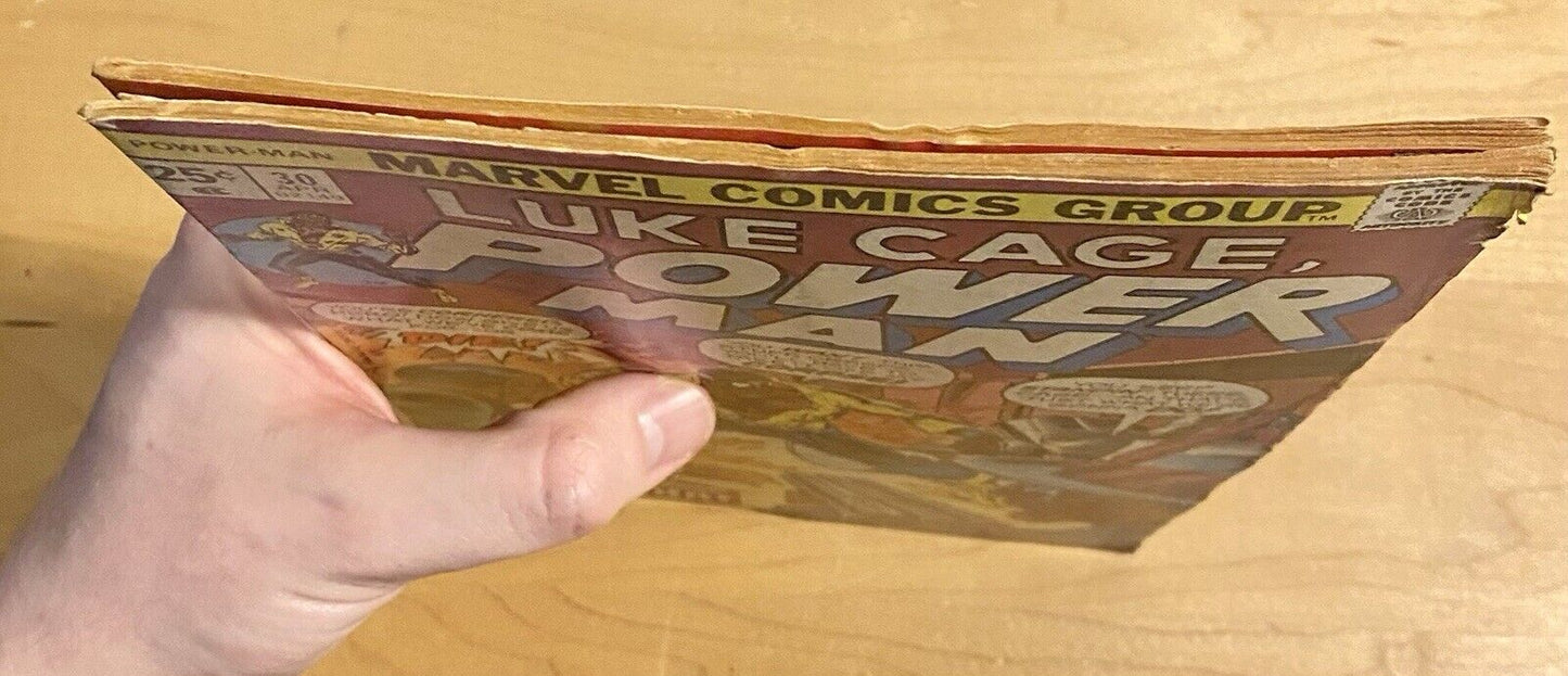 Bronze Age Marvel Comics Luke Cage Power Man Key Issue Lot 27 & 30