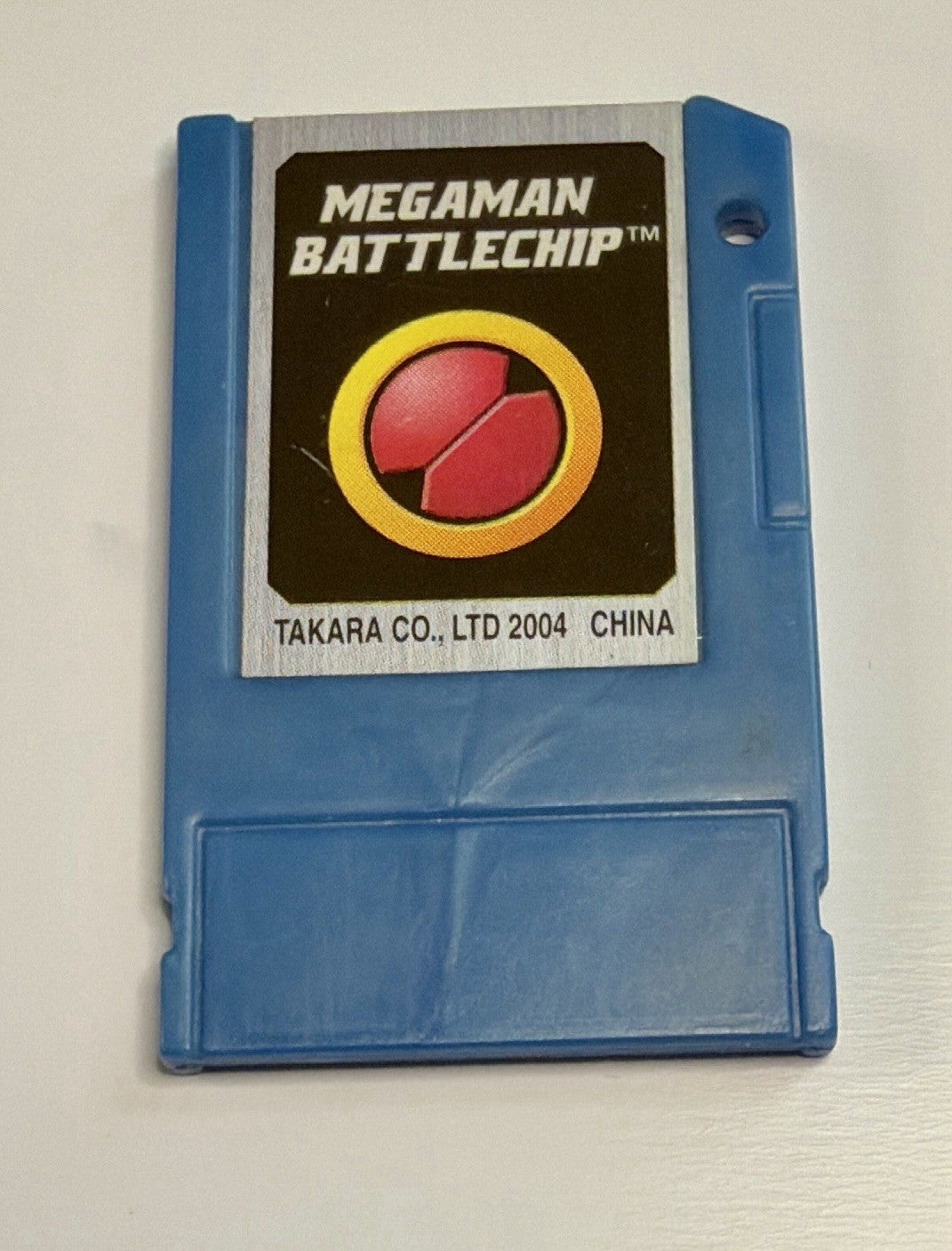 Megaman Battlechip HeatShot Game Cart Takara 2004 # 019