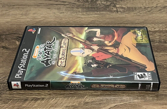 Avatar The Last Airbender Burning Earth (Sony PlayStation 2) PS2 CIB Tested!