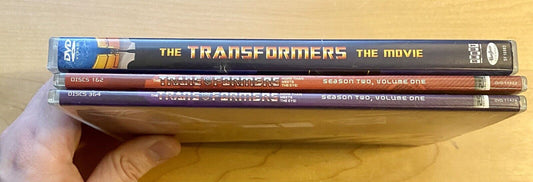 Transformers Season 2 Volume 1 Discs 1-4, Transformers The Movie Bundle, Tested