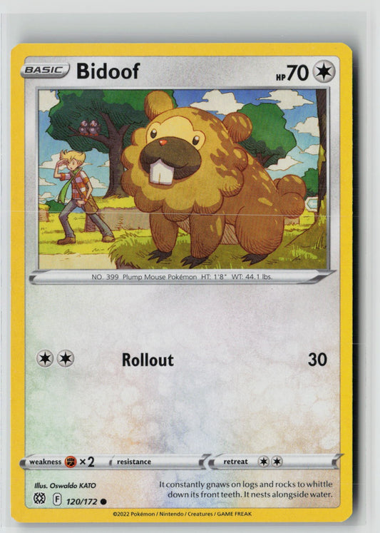 Bidoof (SWSH09: Brilliant Stars 120/172) NM
