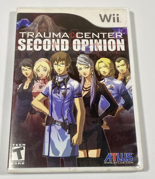 Trauma Center Second Opinion (Nintendo Wii) CIB W/ Manual, Tested & Working
