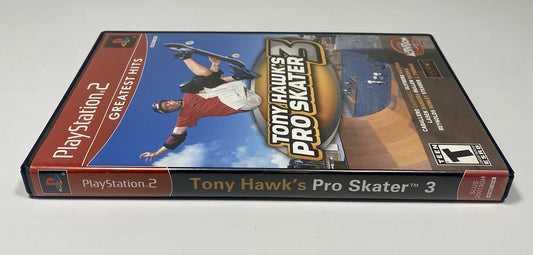 Tony Hawk's Pro Skater 3 (Sony PlayStation 2 2002) CIB Complete W/ Manual Tested