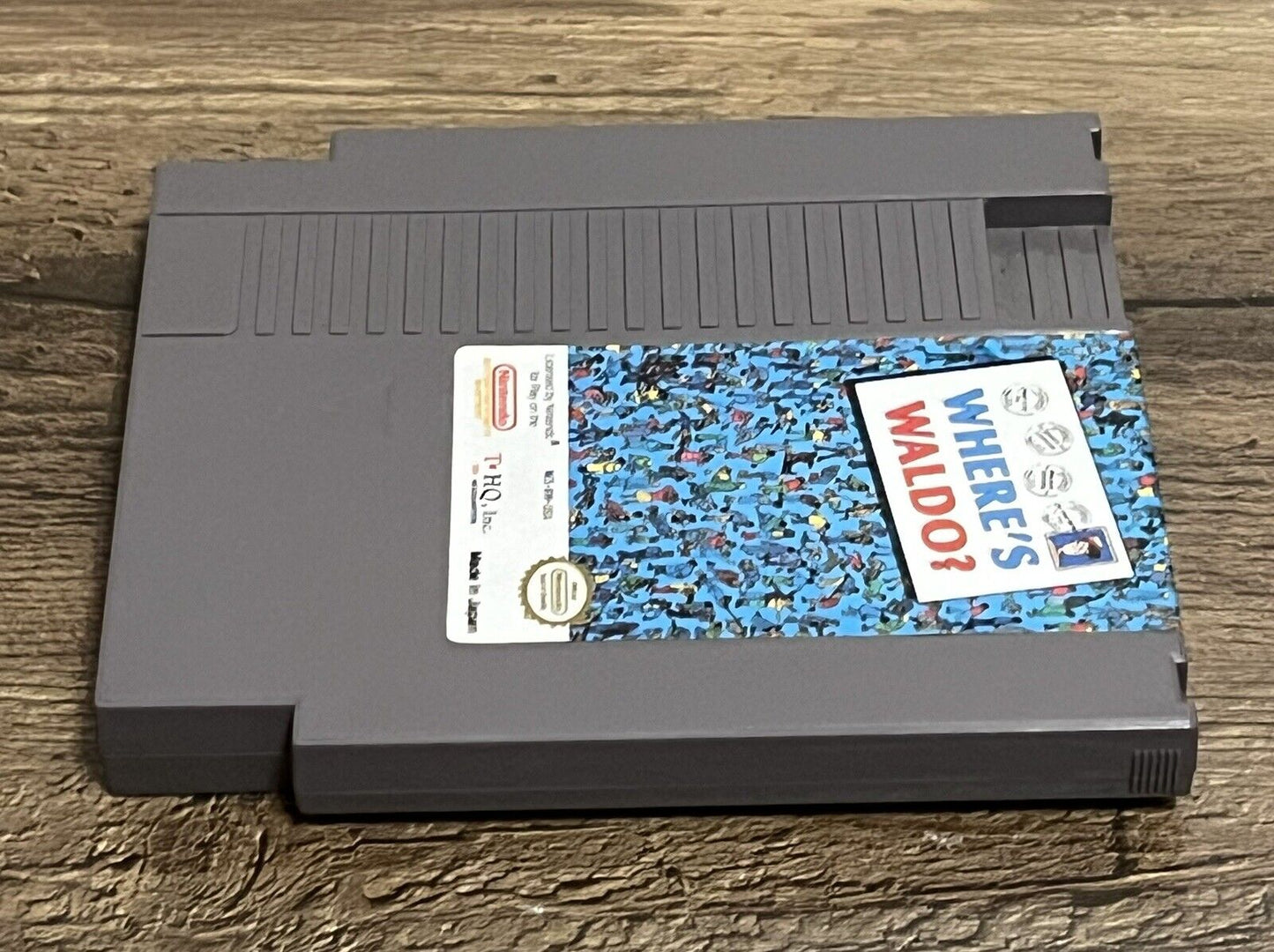 Where's Waldo (Nintendo Entertainment System, 1991) Authentic Tested & Works!