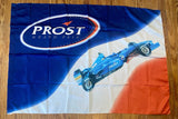 Prost Grand Prix Flag ARS Srl Good Condition 52x36 Inches