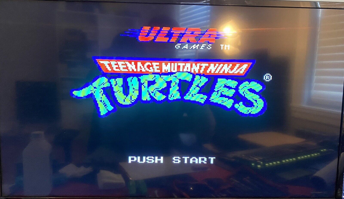 Teenage Mutant Ninja Turtles (Nintendo Entertainment System NES, 1989) Tested