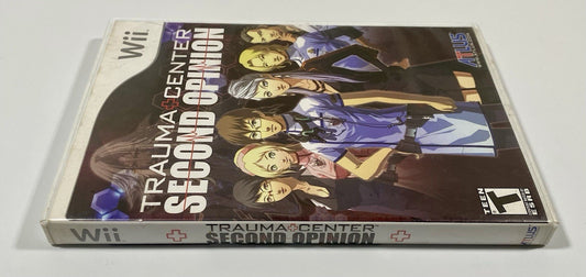 Trauma Center Second Opinion (Nintendo Wii) CIB W/ Manual, Tested & Working