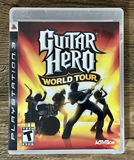 Guitar Hero World Tour PlayStation 3 PS3 Tested And Works!
