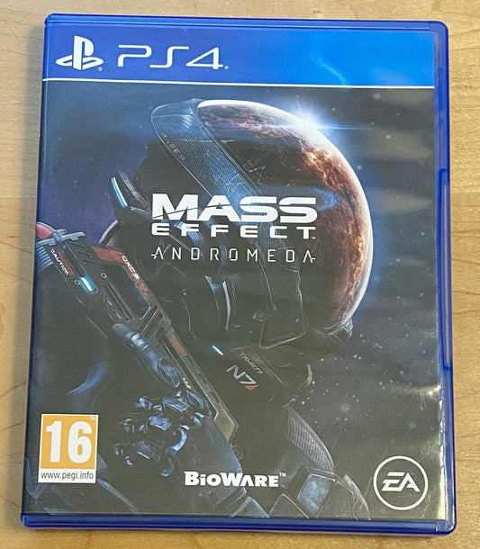 Mass Effect Andromeda PAL Region (Sony PlayStation 4, 2018) Authentic