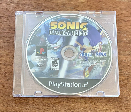 Sonic Unleashed (Sony PlayStation 2, 2008) Disc Only Tested & Working!