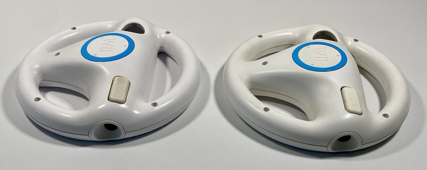 2pcs Mario Kart Racing Steering Wheel for Nintendo Wii Remote Game Controller
