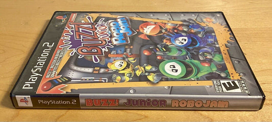 Buzz! Junior Robo Jam (PlayStation 2, 2007) PS2, No Buzzers, CIB W/ Manual
