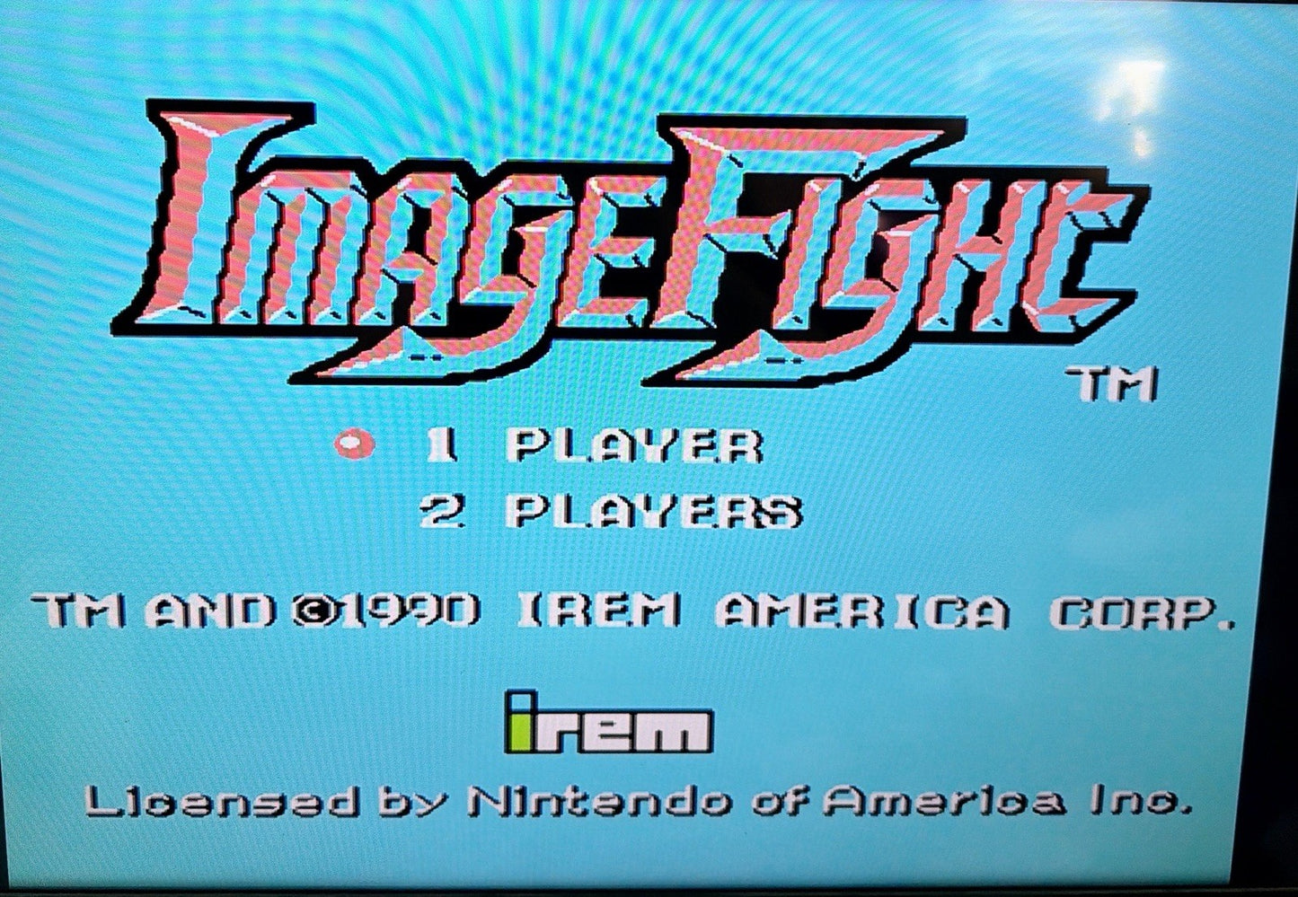 Image Fight (Nintendo Entertainment System, 1990) NES TESTED & WORKS