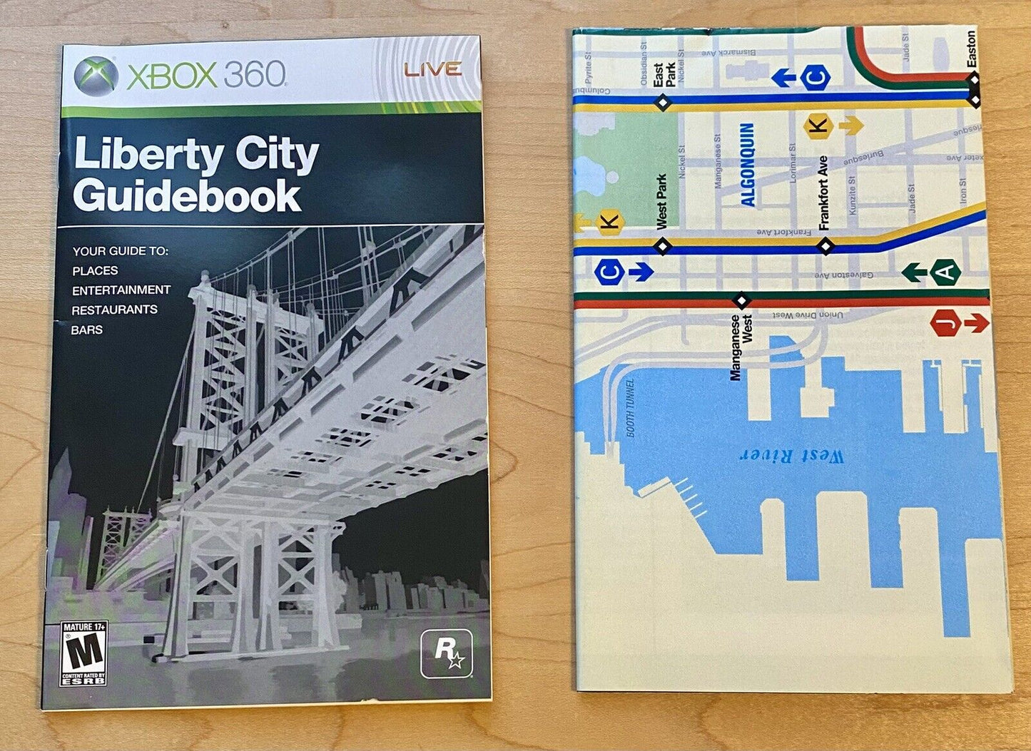 Grand Theft Auto IV (Xbox 360, 2008) CIB W/ Map & Manual, Authentic & Tested