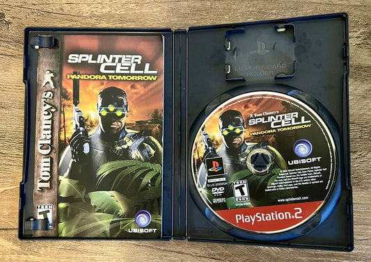 Tom Clancys Splinter Cell Pandora Tomorrow PS2 Complete With Reg Card, Tested!