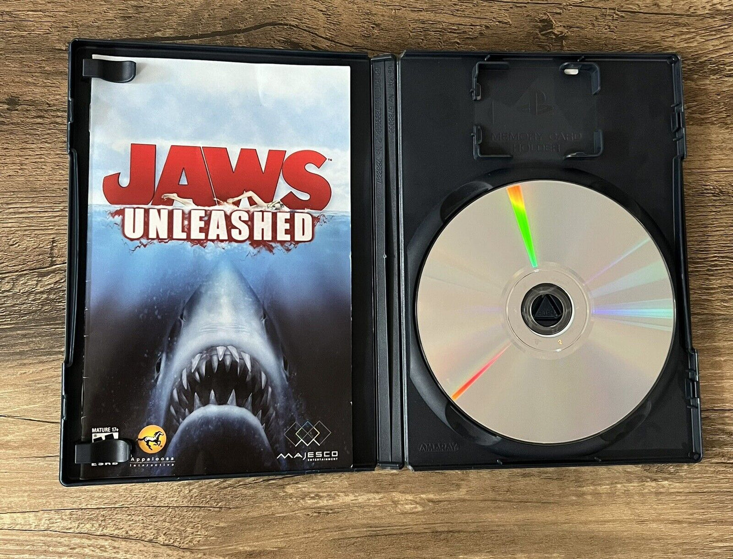PlayStation 2 PS2 Game Jaws Unleashed CIB Complete In Box