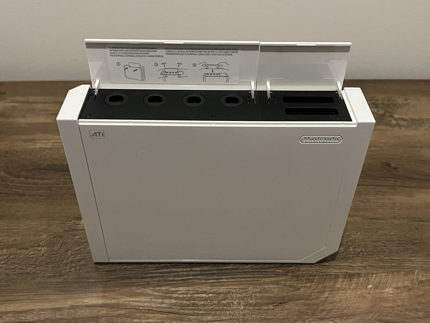 Nintendo Wii Console White. Backwards Compatible Controller & nunchuck Tested!