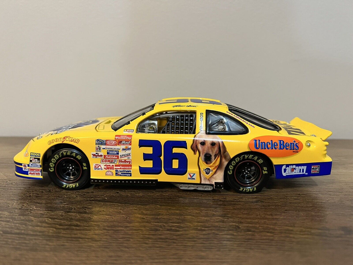 Mac Tools Collectors Club Ernie Irvan #36 M & M Pedigree 1999 Pontiac 1 Of 5004