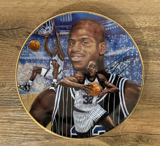 SHAQUILLE O'NEAL collector plate GARTLAN Michael Taylor BASKETBALL NBA