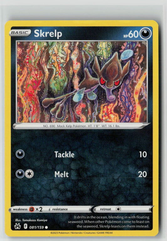 Skrelp (SWSH: Crown Zenith 081/159) NM