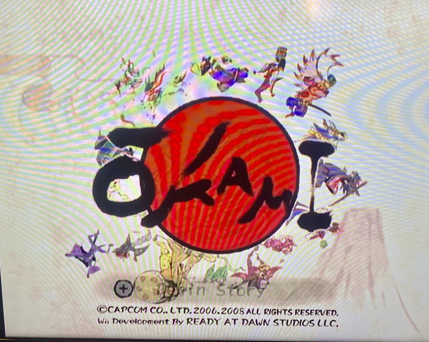Okami (Nintendo Wii, 2008) CIB W/ Manual, Authentic, Tested & Working