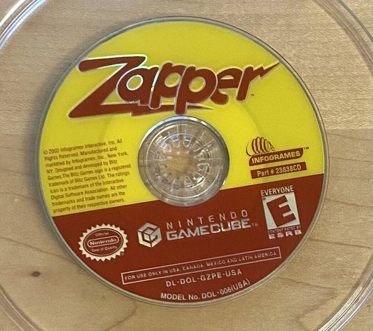 Zapper: One Wicked Cricket (Nintendo GameCube, 2002) Disc Only, Tested & Works