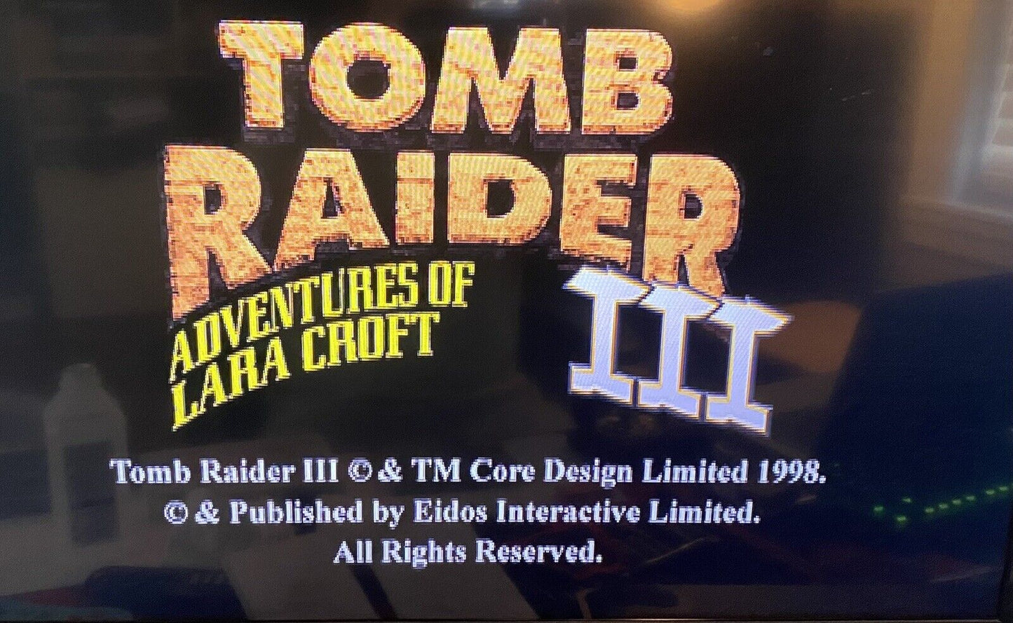 Tomb Raider III (PlayStation 1 PS1, 1998) Black Label CIB, Authentic & Tested